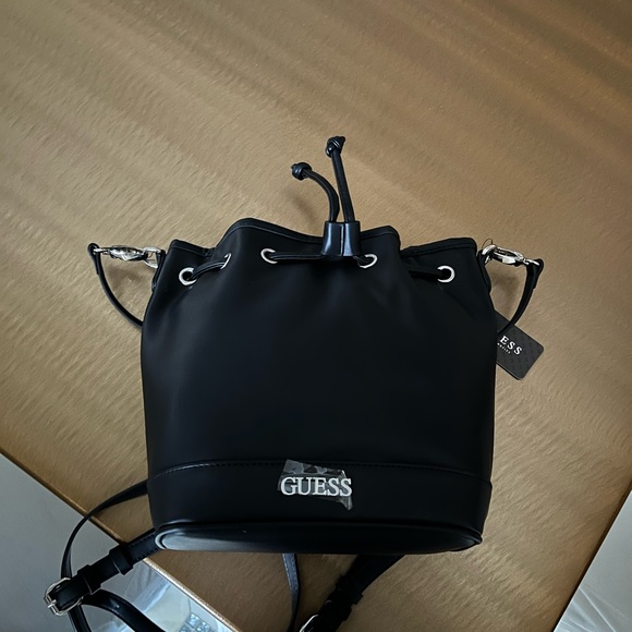 Guess Leather Bucket Backpack main image 5